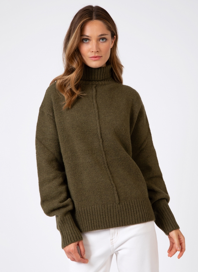 LIPY knitted turtleneck sweater  - 1