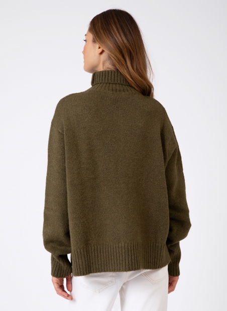 LIPY knitted turtleneck sweater  - 4