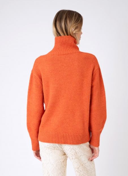 LIPY A knitted roll-neck sweater  - 9