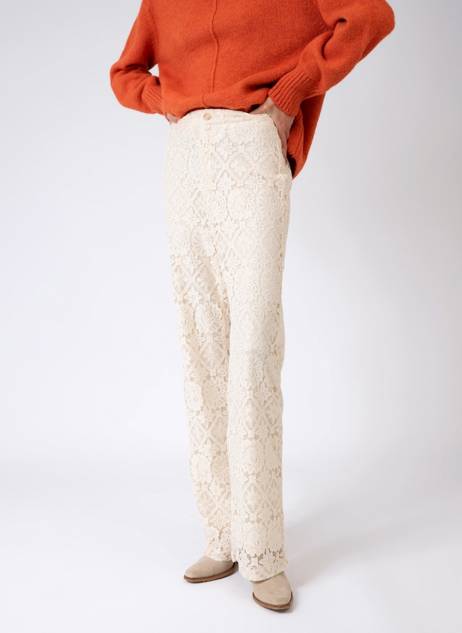 PHILIPO straight lace pants  - 13