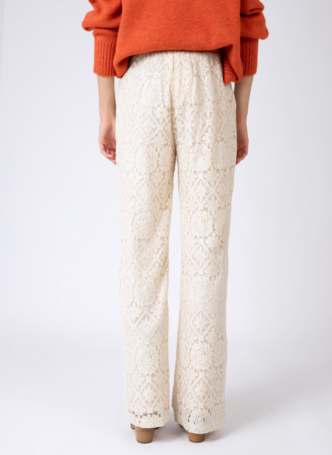 PHILIPO straight lace pants  - 16