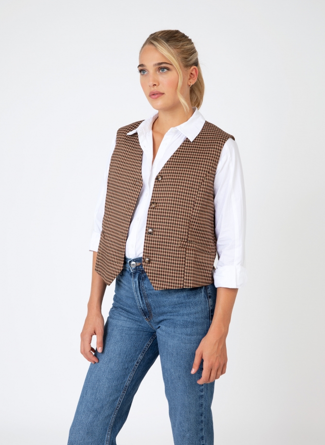 ATCHYTA buttoned vest