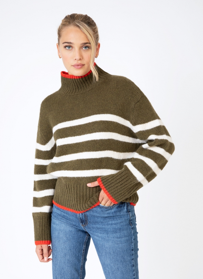 LEROLI cocooning knit striped sweater  - 1