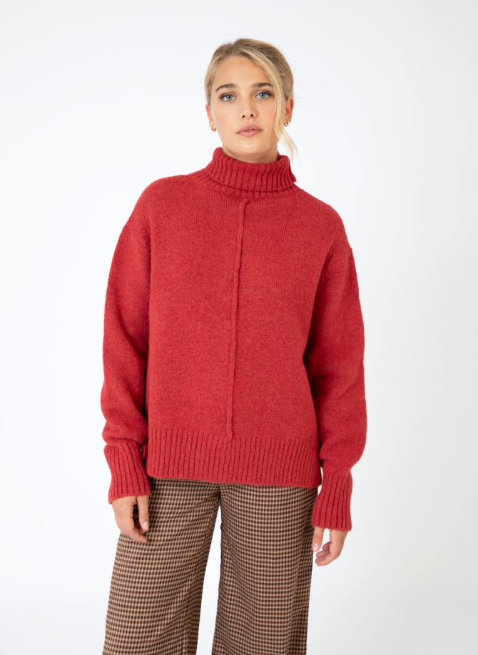 LIPY knitted turtleneck sweater  - 16