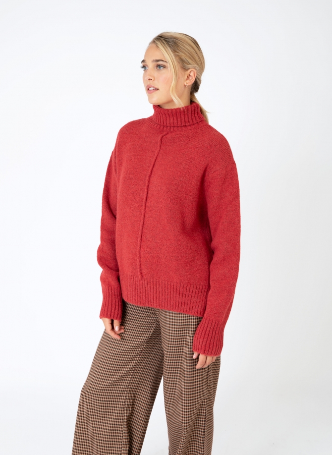 LIPY knitted turtleneck sweater  - 19