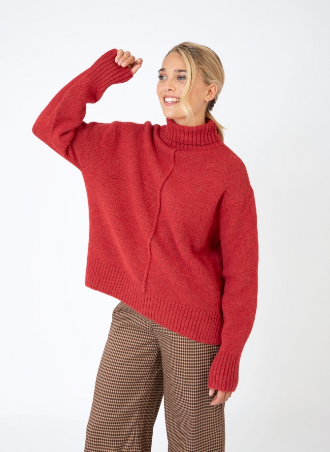 LIPY knitted turtleneck sweater  - 18