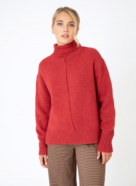 LIPY knitted turtleneck sweater  - 15