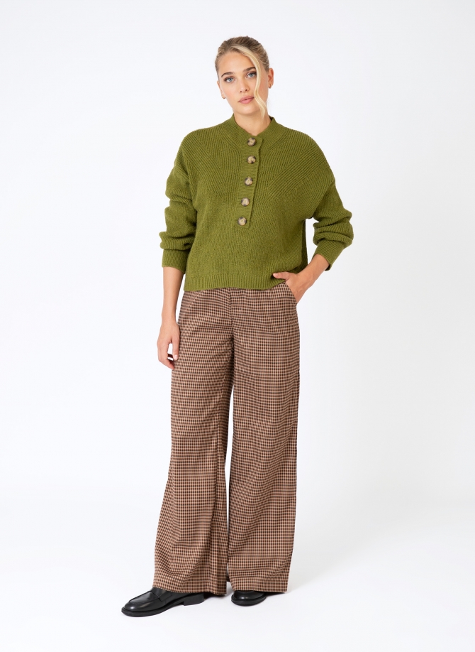 PONTY wide-leg pants with pockets  - 7