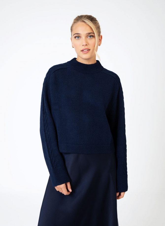 VAENY oversized twisted knit sweater  - 12