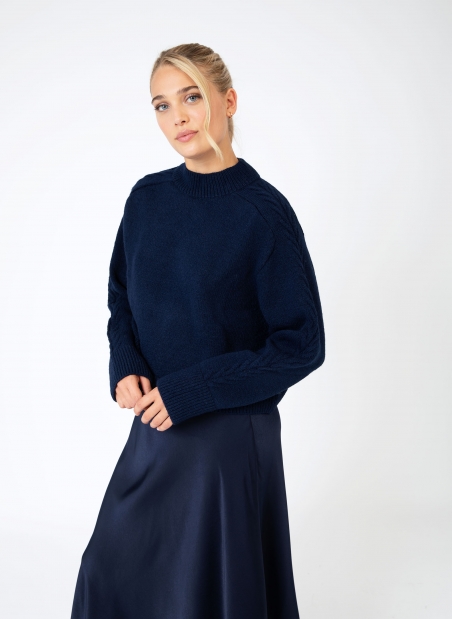 VAENY oversized twisted knit sweater  - 15