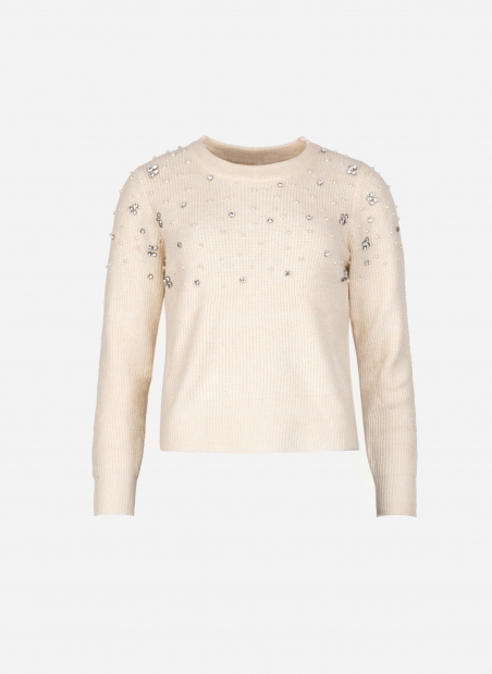 NOELIA knitted embroidered sweater  - 2