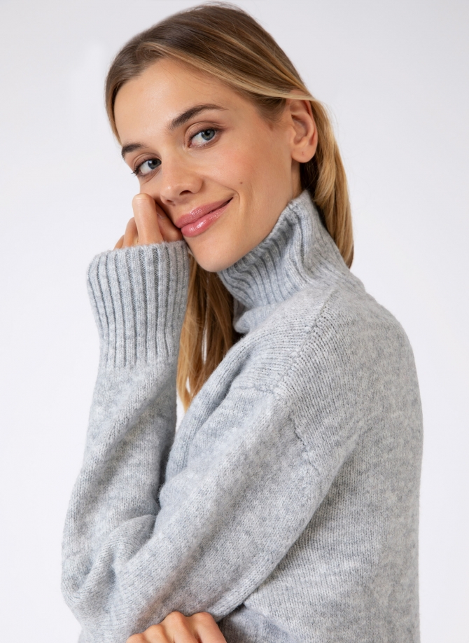 LIPY knitted turtleneck sweater  - 23