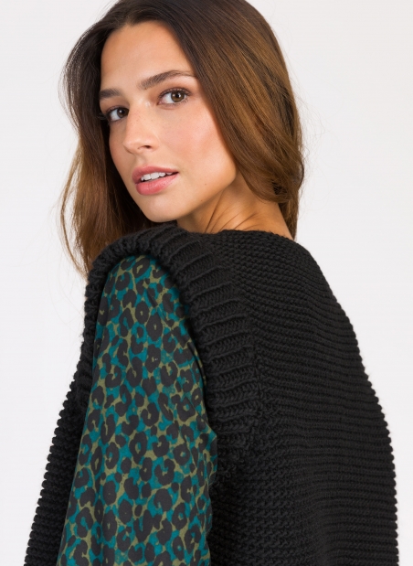 Sleeveless knitted cardigan LEGRINGO  - 22