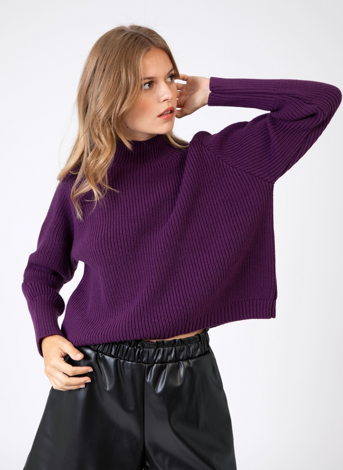 Sweater in cozy knit fabric LALANE