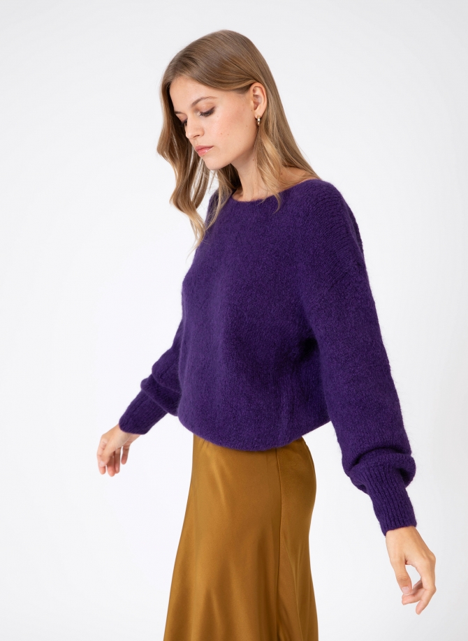 Loose-fitting knitted sweater LEBOUM  - 13