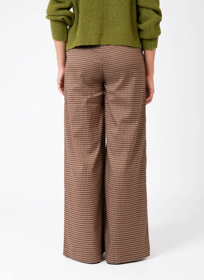 PONTY wide-leg pants with pockets  - 10