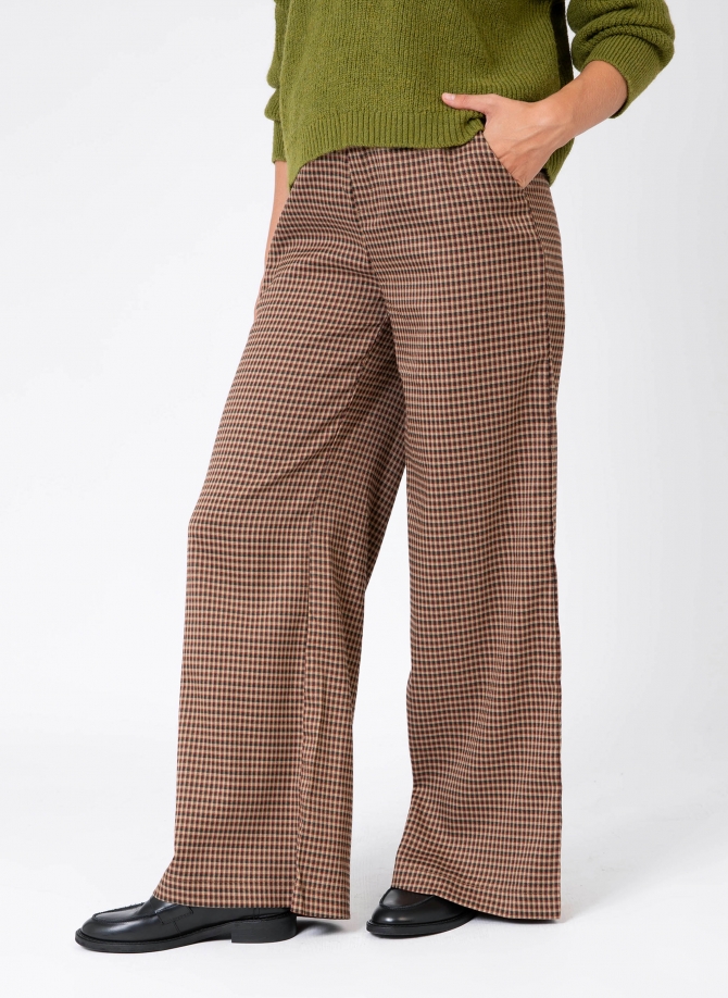 PONTY wide-leg pants with pockets  - 9