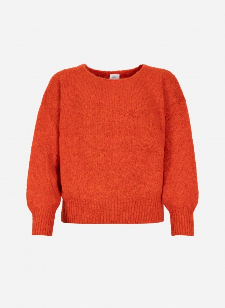 Loose-fitting knit sweater LEBOUM Ange - 6