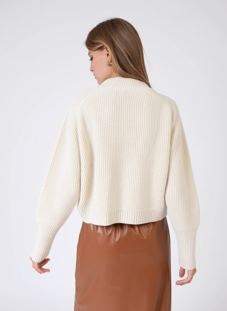 Sweater in cozy knit fabric LALANE  - 21