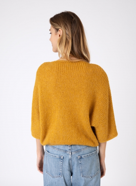 Loose-fitting knitted sweater LABANA  - 23