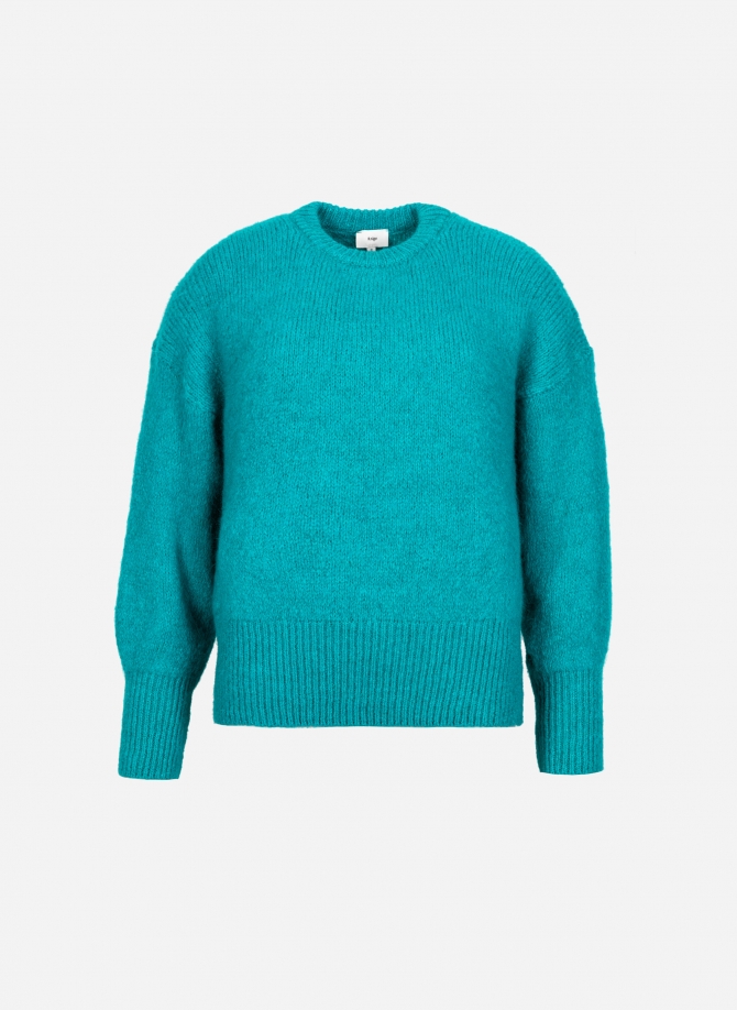Soft round-neck sweater LEPAULINE  - 5