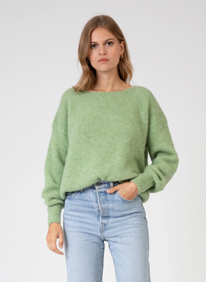 Loose-fitting knitted sweater LEBOUM  - 1