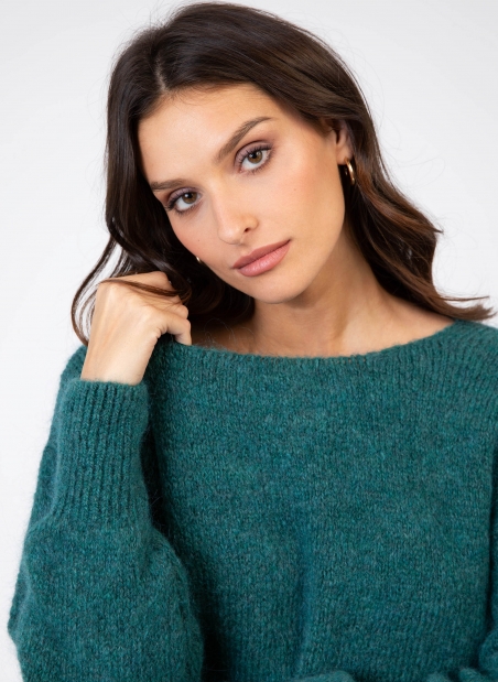 Loose-fitting knitted sweater LEBOUM  - 25