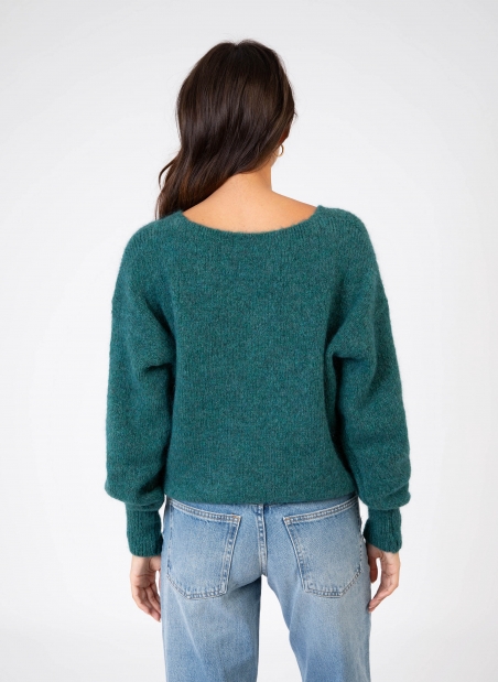Loose-fitting knitted sweater LEBOUM  - 28