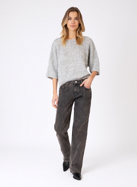 Loose-fitting knitted sweater LABANA  - 33