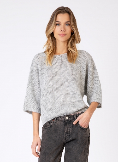 Loose-fitting knitted sweater LABANA  - 30