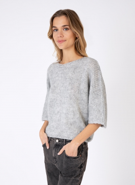 Loose-fitting knitted sweater LABANA  - 31