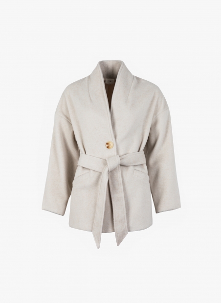 The CAMELIA belted coat  - 2