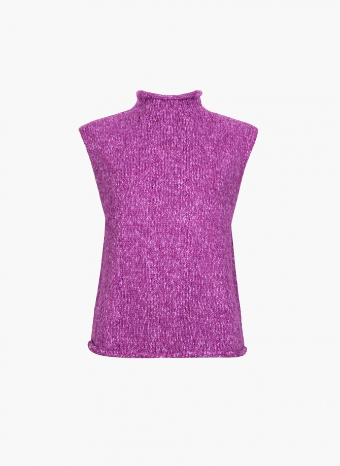 LECARA Sleeveless knit sweater  - 1