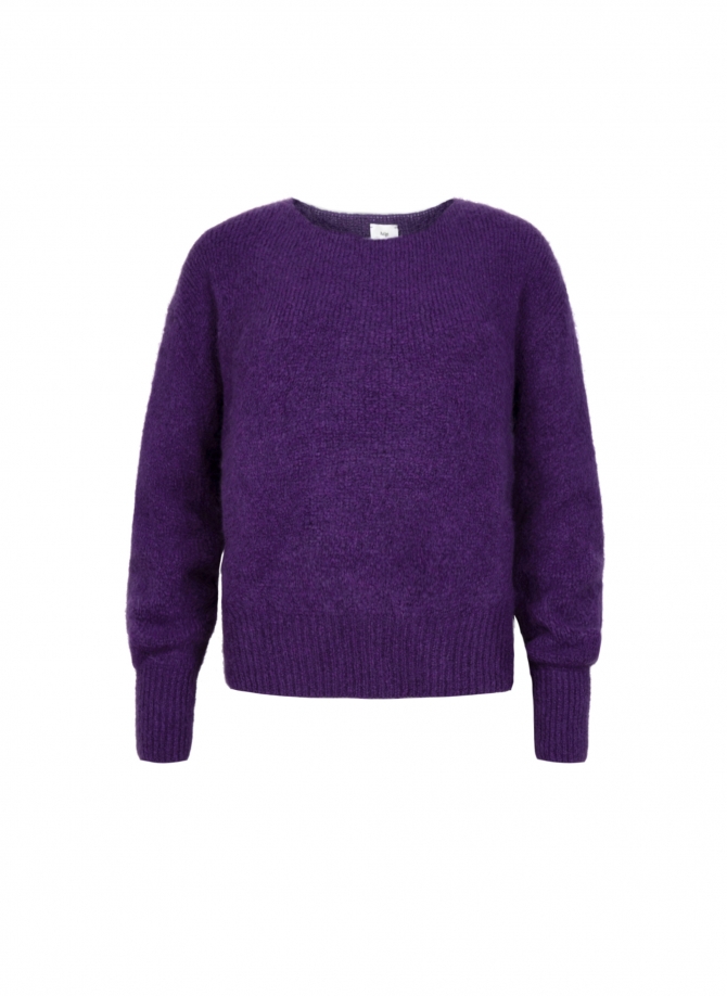 Loose-fitting knitted sweater LEBOUM  - 16