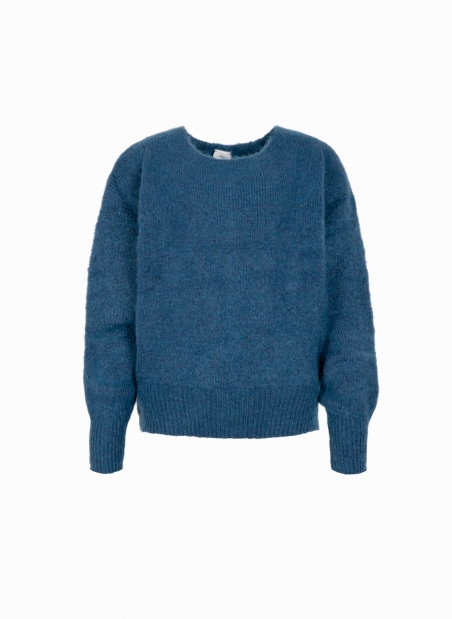 Loose-fitting knitted sweater LEBOUM  - 10