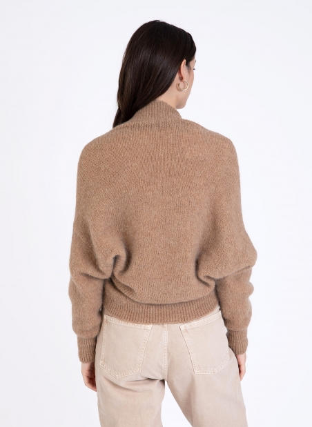 Long-sleeved knitted cardigan LEBOLERO  - 3
