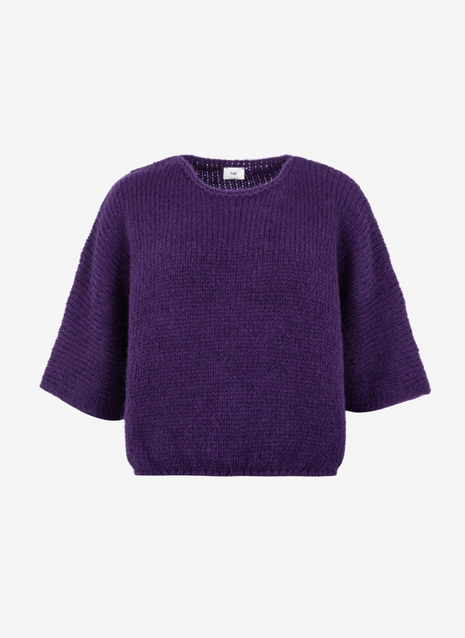 Loose-fitting knitted sweater LABANA  - 51