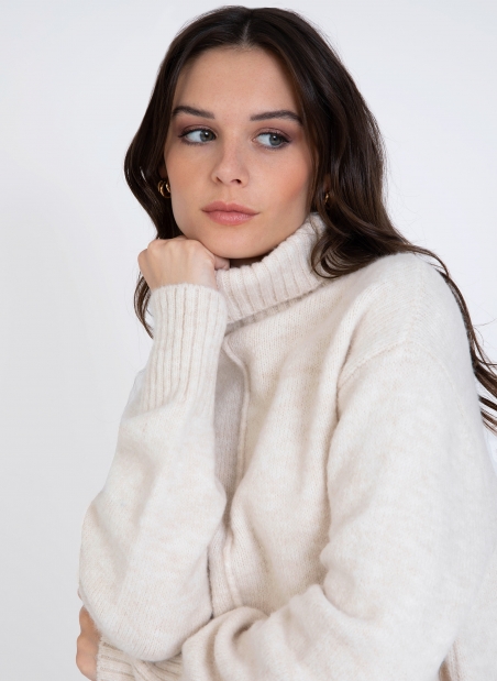 LIPY knitted turtleneck sweater  - 32