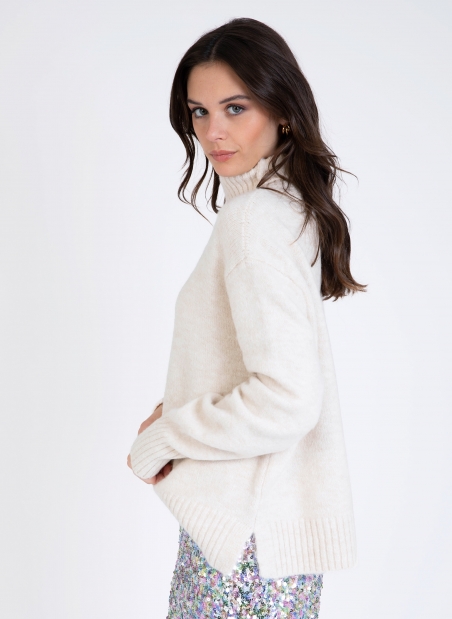 LIPY knitted turtleneck sweater  - 29