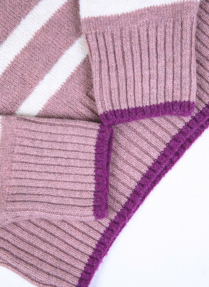 LEROLI cocooning knit striped sweater  - 22