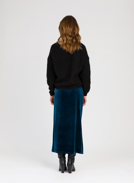 Short V-neck sweater LENOELA  - 11