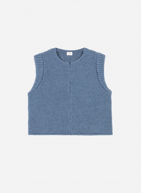 LEGRINGOU sleeveless knitted cardigan  - 27