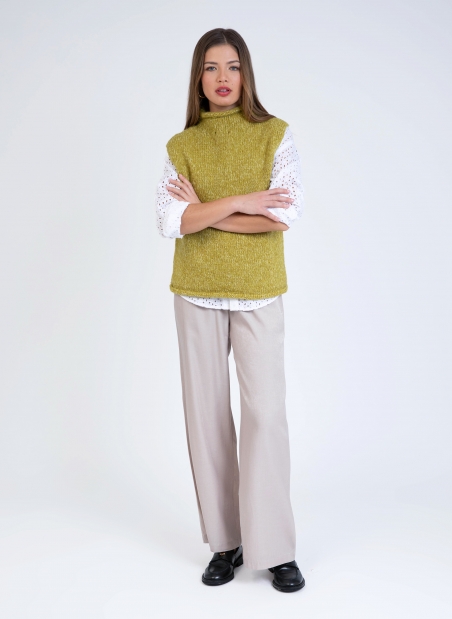 LECARA Sleeveless knit sweater  - 23