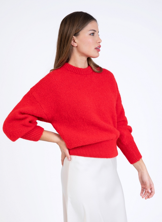 Soft round-neck sweater LEPAULINE  - 20