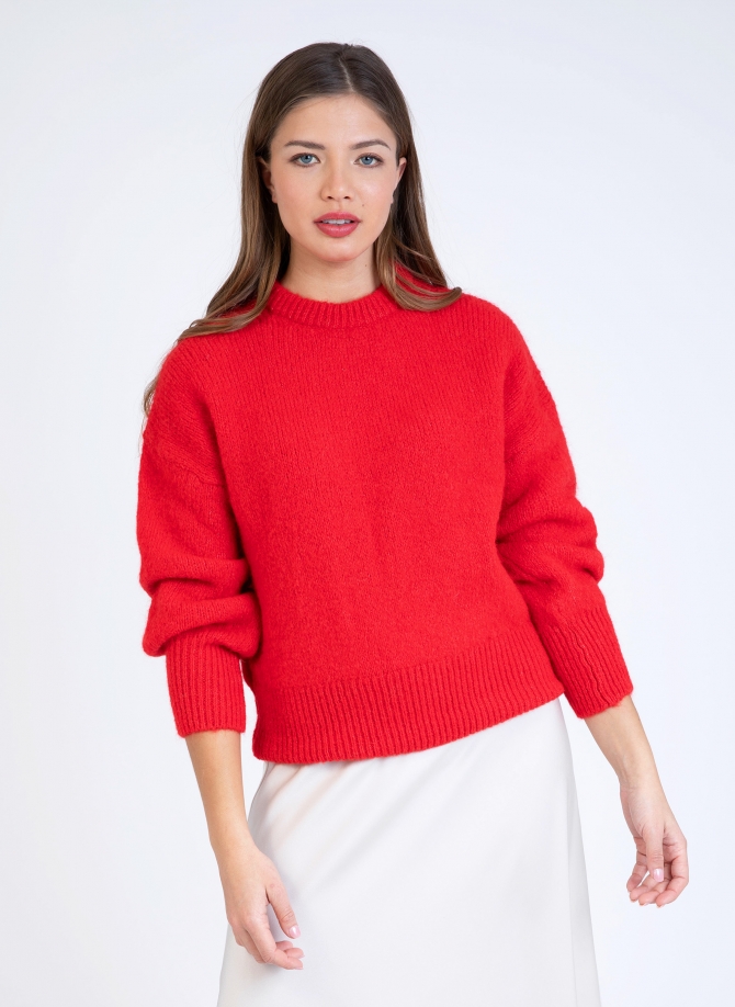 Soft round-neck sweater LEPAULINE  - 18