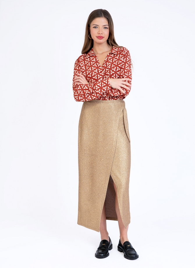 WRAP MAXI SKIRT JOSEPHYNA  - 2