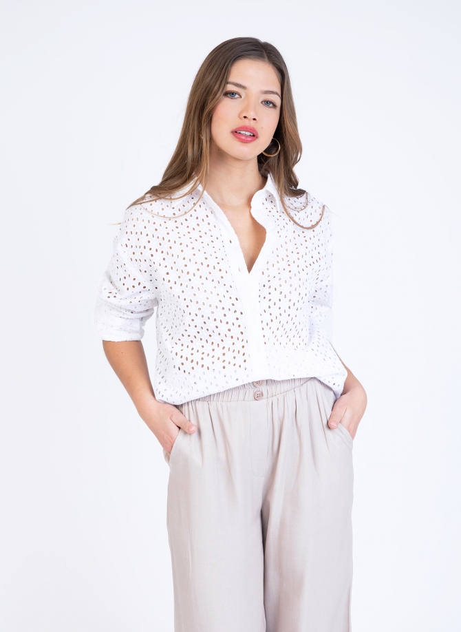 CHEMISE BRODERIE ANGLAISE SOA