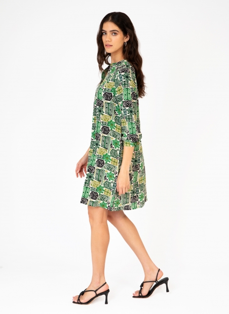 LOOSE-FIT PRINTED DRESS MIFATY  - 7