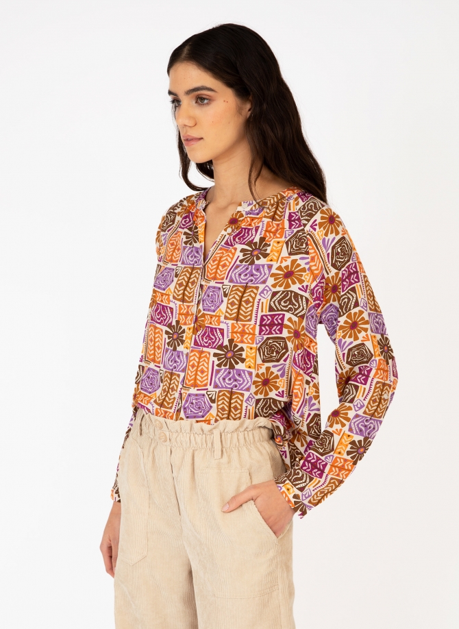 PRINTED BLOUSE KASSELINA  - 7