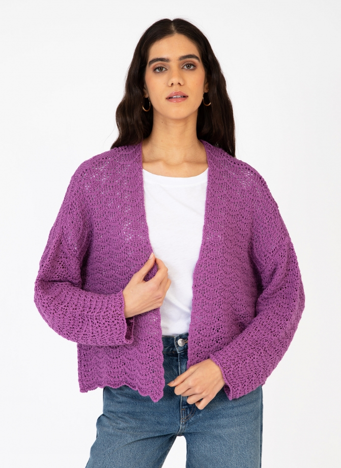 CARDIGAN AJOURE VANIRA  - 1